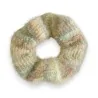 Scrunchie de Malha Verde Pastel