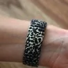 Orologio Ernest Leopardo Strass - Bracciale Elastico Motivo Animale Chic