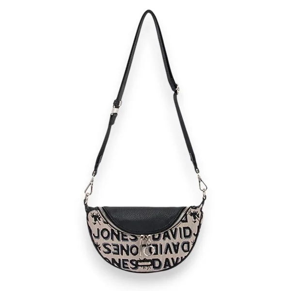 Gürteltasche mit Schulterriemen mit Print von David Jones