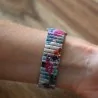 Reloj Ernest Floral Multicolor | Pulsera Elástica de Moda | Tendencia de Moda