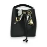 Sac Seau Noir Gallantry avec Nœud Foulard | Mode Tendance