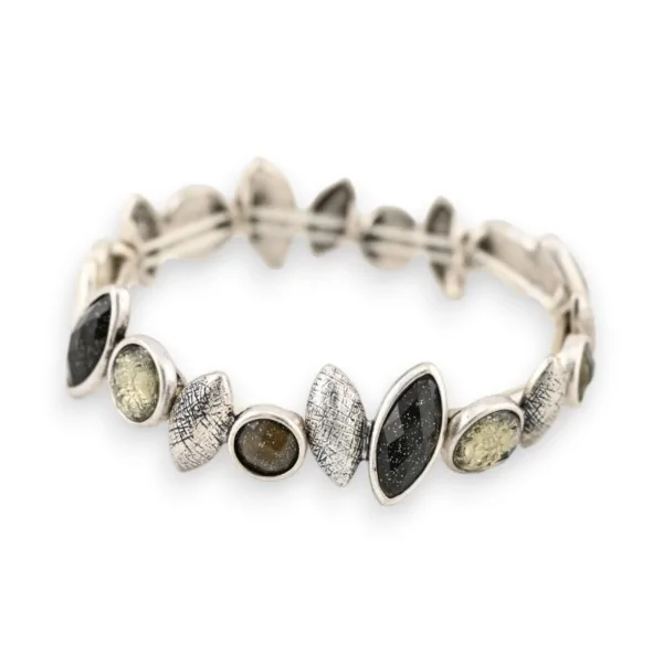 Bracciale da bijoux Ikita argento invecchiato