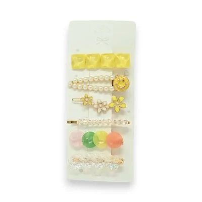 Lot de 6 barrettes cheveux...