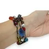 Crystal Multi-Faceted Bracelet | Colorful & Elegant Fashion Jewelry | Trendy Style