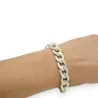 Bracciale a catena Ikita argento e oro | Gioiello di tendenza alla moda | Moda Tendenza