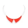Collana Fantasia Colletto Peter Pan Rosso di Ikita