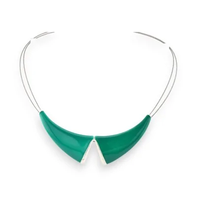 Collier col claudine vert...