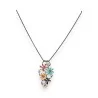 Collar Floral Multicolor Ikita | Colgante de Flores Fantasía Ajustable