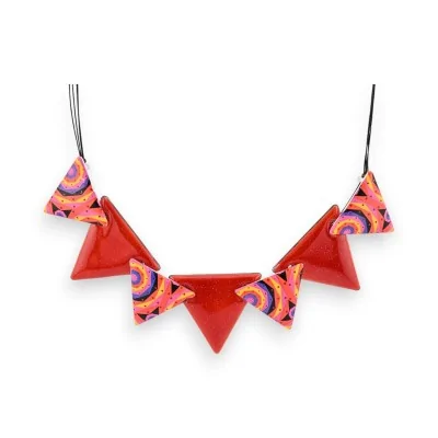 Collier Fantaisie Triangle...
