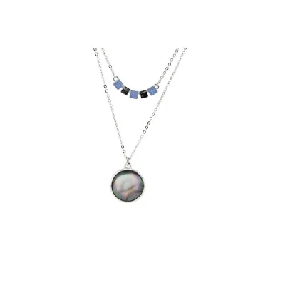 Collier double Ikita Nacre...