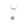 Collier Double Rang Ikita Nacre | Bijou Fantaisie Élégant & Ajustable