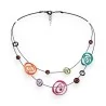 Collana Fantasia Spirali Colorate Ikita | Gioiello Trendy Donna