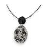 Collier Médaillon Géométrique Ikita | Bijou Fantaisie Tendance | Mode Tendance