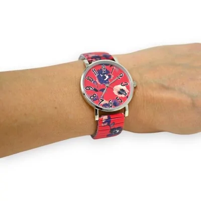 Montre Elastique rouge...