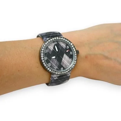 Montre à motif cachemire de...