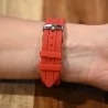 Orologio Ernest Rosso Silicone Strass | Accessorio Moda Trendy Donna