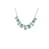 Ozeanblau-Grüne Modekette | Eleganter Verstellbarer Schmuck | Trendige Mode