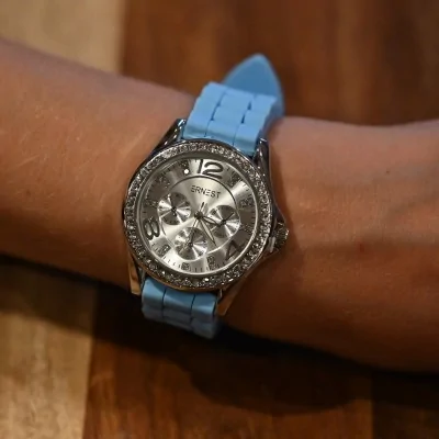 Montre Ernest Silicone Bleu...