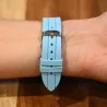 Damen-Armbanduhr Ernest Hellblau Silikon mit Strass | Trendige Mode