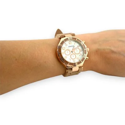 Reloj Ernest Fantasía Correa de Silicona Camel