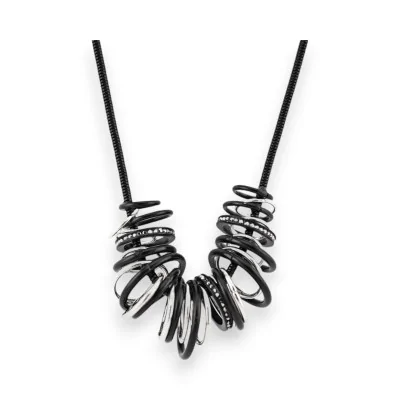 Collier Moderne Anneaux...