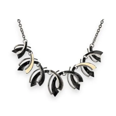 Collier Fantaisie Feuilles...