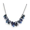 Collier Fantaisie Cœurs Bleus | Bijou Tendance Femme | Mode Tendance