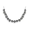 Vintage Silver-Plated Designer Fashion Necklace by Ikita