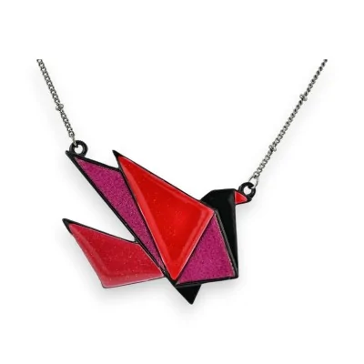 Collier fantaisie Origami...