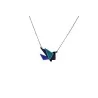 Collier Cocotte Origami Ikita | Bijou Fantaisie Design Géométrique Coloré