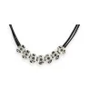 Collier Belle Miss Charms Argentés | Bijou Fantaisie Élégant et Ajustable
