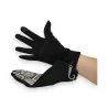 Handschuhe aus Wildleder-Imitat mit geometrischen Mustern - Eleganter Winterschutz