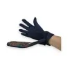 Mehrfarbige Spiralhandschuhe aus Velourskunstleder - Eleganter Winterschutz