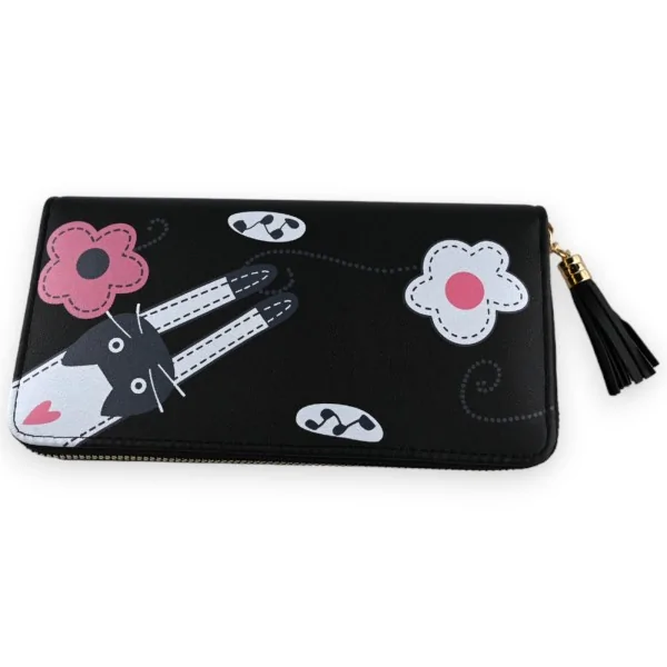 Cartera gato negro