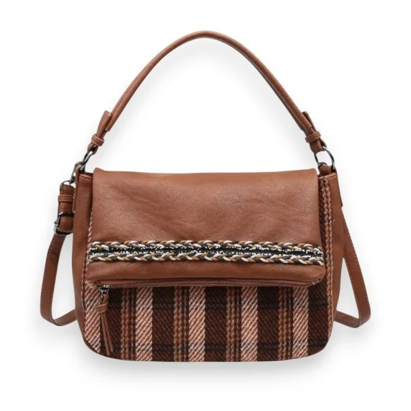 Schottische Handtasche in Camel von Donna Alessia