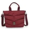 Sac à Main Matelassé Donna Alessia Bordeaux | Design Élégant & Pratique