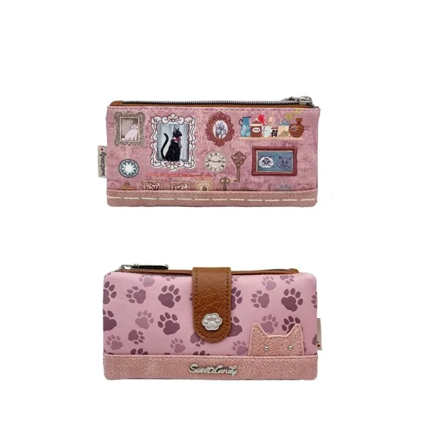 Portafoglio Sweet Candy Gallery vintage Rosa