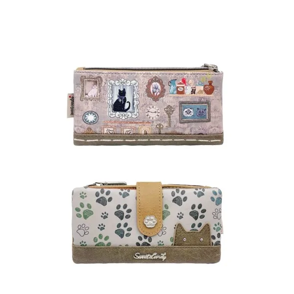 Carteira Sweet Candy Vintage Gato