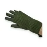 Guanti Mezzi Guanti 2-in-1 in Pelle Scamosciata Verde Militare | Accessorio Invernale Elegante e Pratico