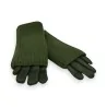 Gants Mitaines 2-en-1 Suédine Kaki | Accessoire Hiver Élégant et Pratique