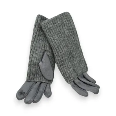 Gants mitaines en suédine...
