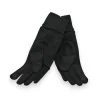 Guanti Neri Bimateriale Foderati in Velluto | Eleganza e Comfort per l'Inverno