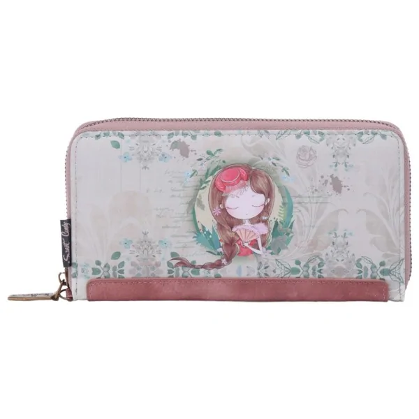 Portefeuille Sweet & candy ton gris compagnon