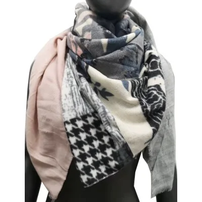 Cachecol Patchwork Harmony