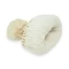 Bonnet Velours Côtelé Beige Doublé Pilou | Accessoire Hiver Élégant & Chaud