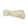 Gorro de Veludo Cotelê Bege Forrado com Pelúcia | Acessório de Inverno Elegante & Quente