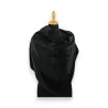 Sciarpa Triangolare Pilou Nera Reversibile - Accessorio Moda Invernale Elegante & Caldo