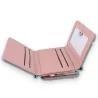Compact Sky Blue Cat Wallet - Kawaii Design | Trendy Fashion