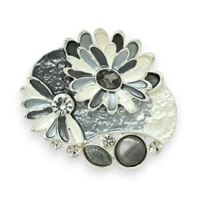 Broche Marguerite Argentée...
