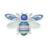 Broche Abelha Pastel Esmaltada